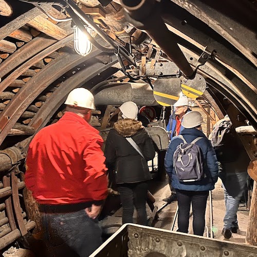 Ein Bergwerk in Köln in der Universität