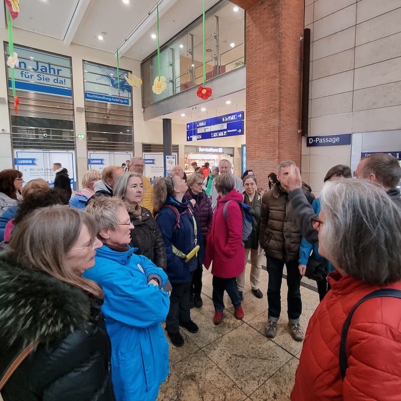 Führung durch den Hauptbahnhof Köln